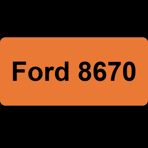 Ford 8670